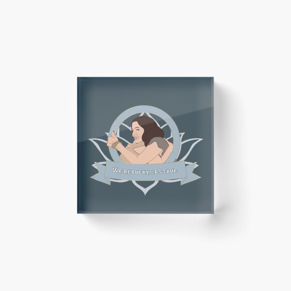 Item preview, White Lotus : Victoria Ratliff is Lucky designed and sold by thecompassrose.
