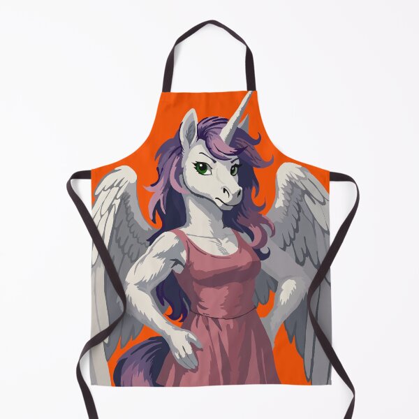 Item preview, Serious Cute Pink Pegasus Unicorn designed and sold by KlakkDrawsStuff.