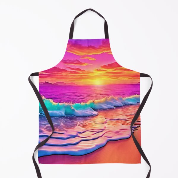 Item preview, Sunset Beach Waves Design designed and sold by Health And Fitness Posts e-Store.