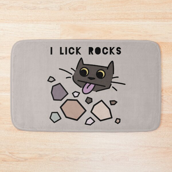 Item preview, Geology Lick Rocks Black Cat designed and sold by itz-hazza.