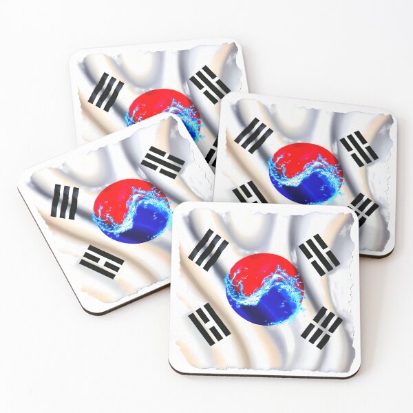 Item preview, SOUTH KOREA FLAG designed and sold by BUCHELI-ART..