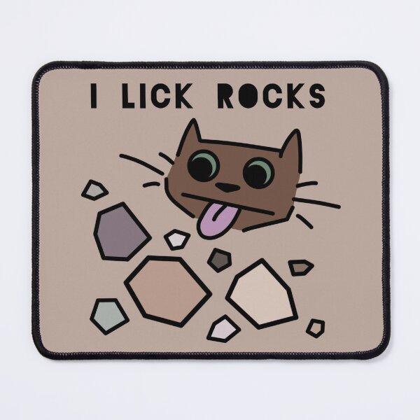 Item preview, Geology Lick Rocks Brown Cat designed and sold by itz-hazza.