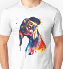 Colourful Dachshund Unisex T-Shirt