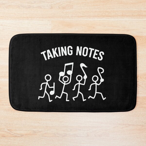 Item preview, Funny Music Pun Taking Notes Design for Band Teachers & Musicians designed and sold by Imaginarium Design.