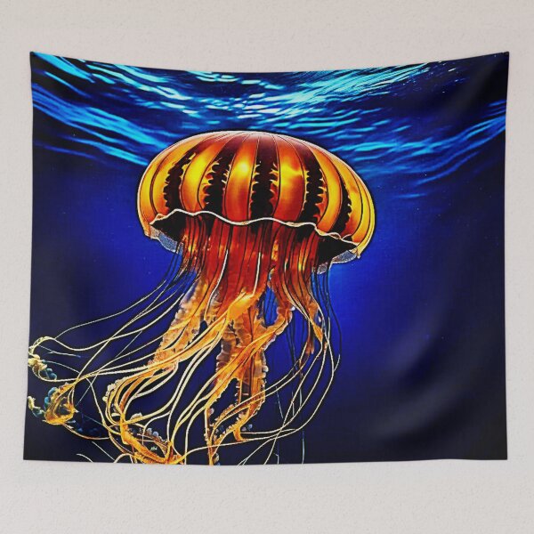 Artikelvorschau, Ocean Glow Jelly Design entworfen und verkauft von Health And Fitness Posts e-Store.