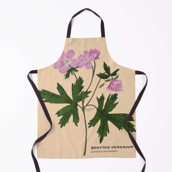 Item preview, Spotted Geranium Vintage Botanical Illustration designed and sold by Peleegirl.