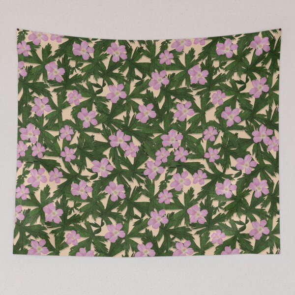 Item preview, Spotted Geranium Vintage Botanical Illustration designed and sold by Peleegirl.