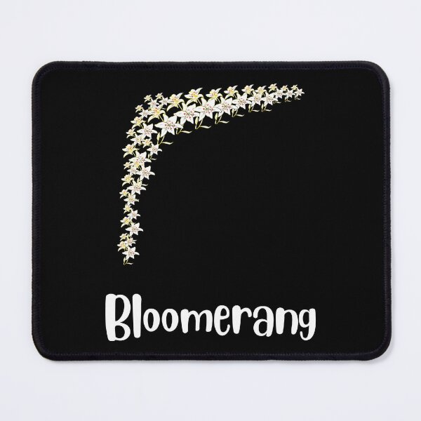 Item preview, Flower boomerang pun lily flower enthusiast Australia lover   designed and sold by Artstastic.
