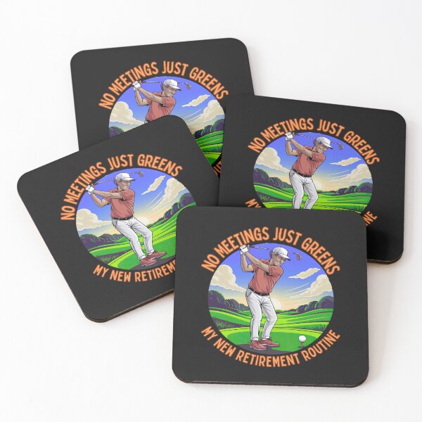 Item preview, No Meetings Just Greens: My New Retirement Routine For Golf Lovers designed and sold by elynne9.