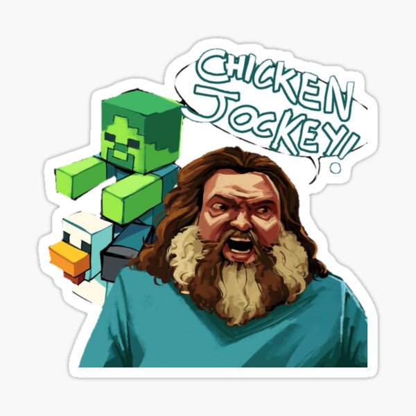 Vista previa del artículo con la obra «jinete de pollo», diseñado y vendido por Amralma.