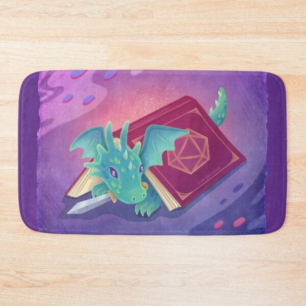 Artikelvorschau, Süßer TTRPG-Drache entworfen und verkauft von -DearTreehouse-.