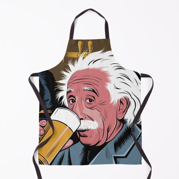 Item preview, albert einstein driking beer designed and sold by martin max.