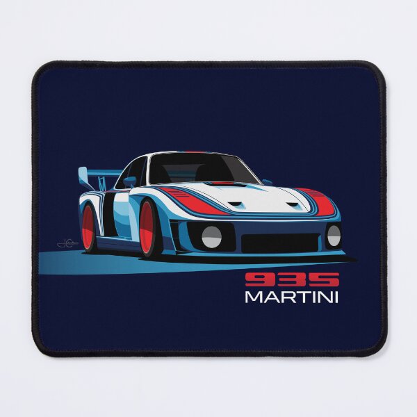 Item preview, Martini Porsche 935 Martini Slant Nose Classic Race Car Illustration designed and sold by blackdogshop.