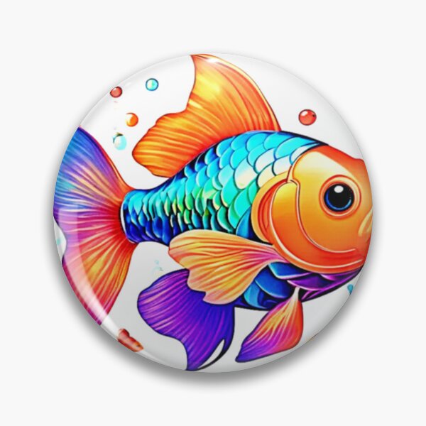 Item preview, Fantasy Fish Scene Design designed and sold by Health And Fitness Posts e-Store.