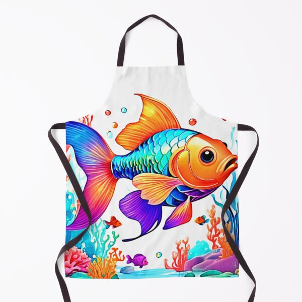 Item preview, Fantasy Fish Scene Design designed and sold by Health And Fitness Posts e-Store.