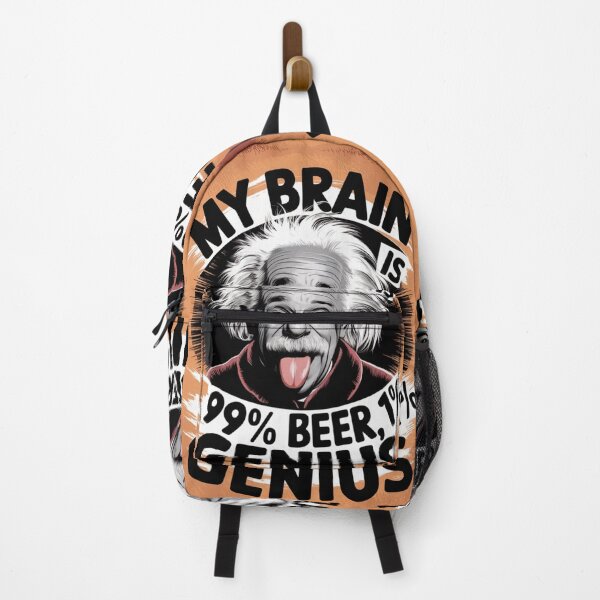 Item preview, Albert Einstein - My Brain is 99% Beer 1% Genius designed and sold by martin max.