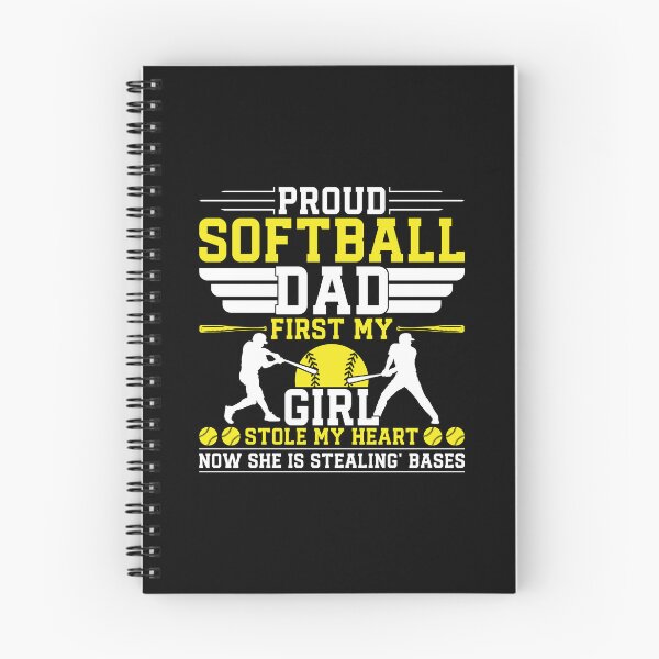 Item preview, Proud Softball Dad Stealing Bases designed and sold by Imaginarium Design.