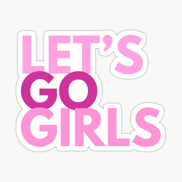 Item preview, Let’s Go Girls for Bachelorette Party designed and sold by Sabrina Studio.