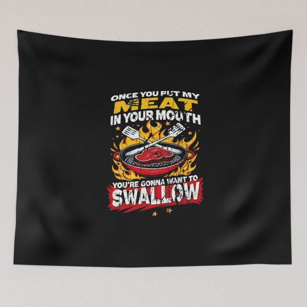 Item preview, once you put my MEAT in your mouth shirt designed and sold by CanvaSnap ⭐⭐⭐⭐⭐.