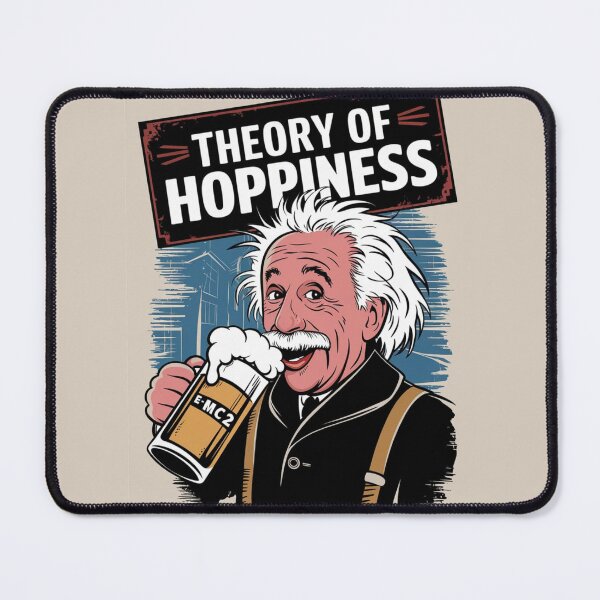 Item preview, albert einstein theory of hoppiness designed and sold by martin max.