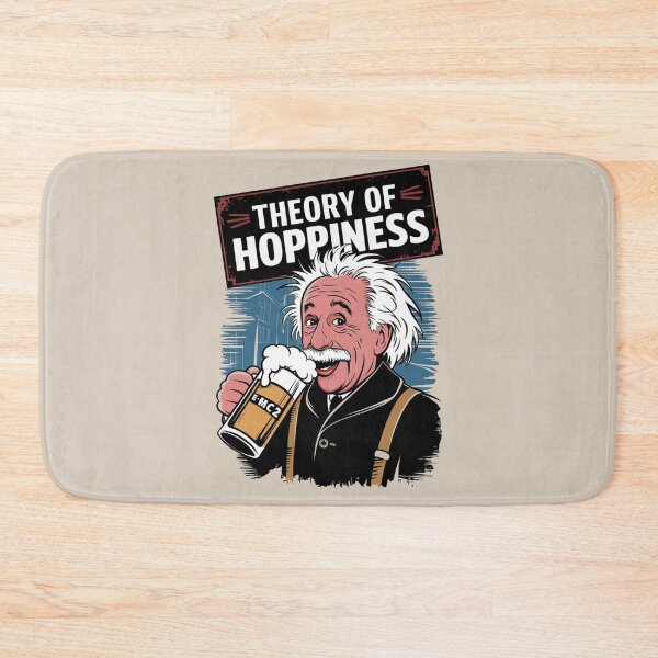 Item preview, albert einstein theory of hoppiness designed and sold by martin max.