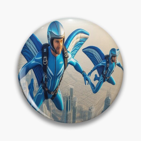 Item preview, Wingsuit Flyers Over Dubai designed and sold by MajesticPx.