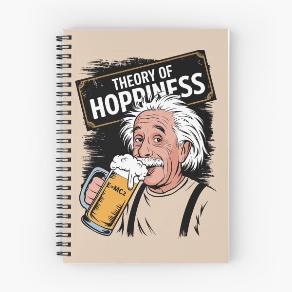 Item preview, albert einstein theory of hoppiness designed and sold by martin max.