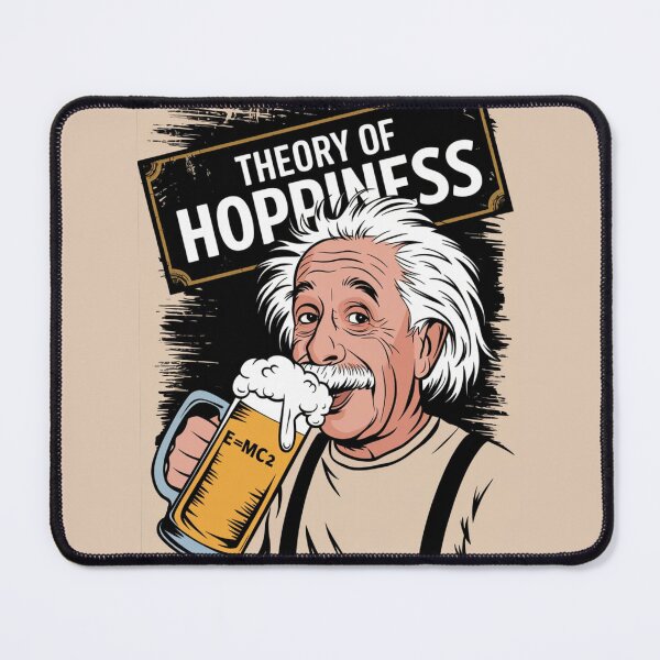 Item preview, albert einstein theory of hoppiness designed and sold by martin max.
