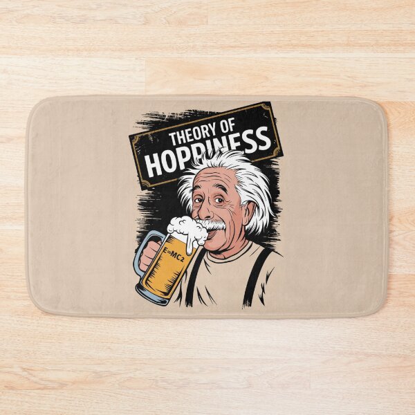 Item preview, albert einstein theory of hoppiness designed and sold by martin max.