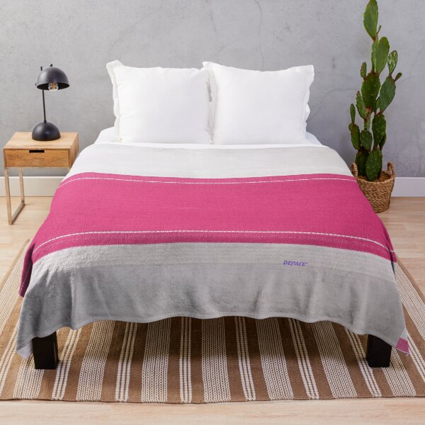 Item preview, Pink Stripe on Vintage Tea-Stained Canvas Wall Art - dePace' designed and sold by mrpropcake.