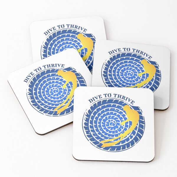 Item preview, Dive To Thrive Geometric Spiral designed and sold by MoeTiff.