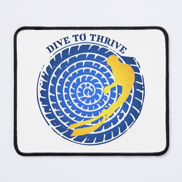 Item preview, Dive To Thrive Geometric Spiral designed and sold by MoeTiff.