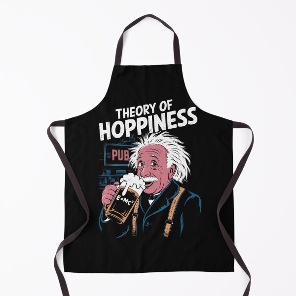 Item preview, albert einstein theory of hoppiness (e=mc2 < beer) designed and sold by martin max.