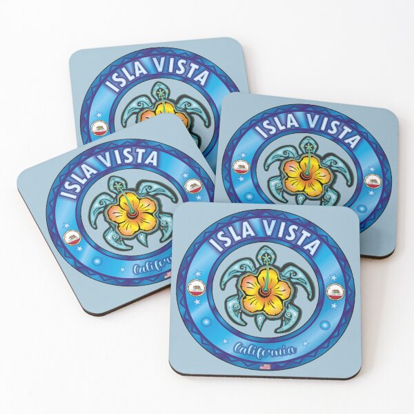 Item preview, Isla Vista California sea turtle hibiscus designed and sold by studioss76.