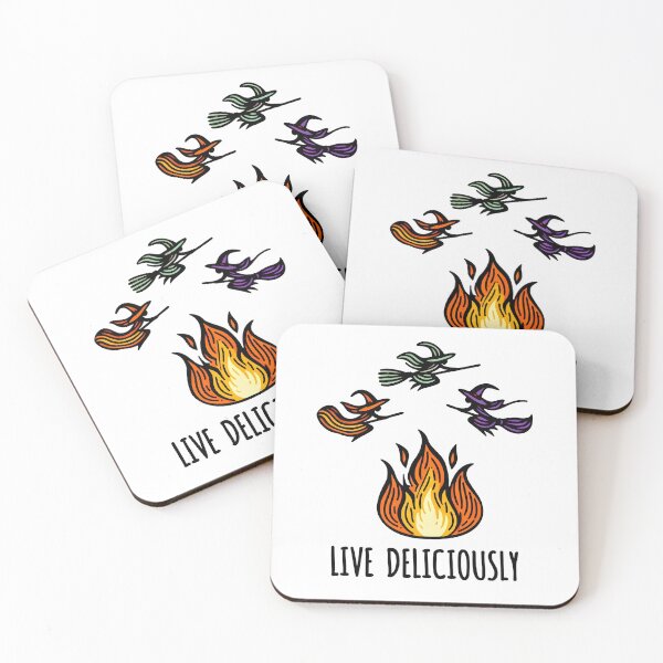 Item preview, Cute Live deliciously witches and wicca sticker designed and sold by billyperks.