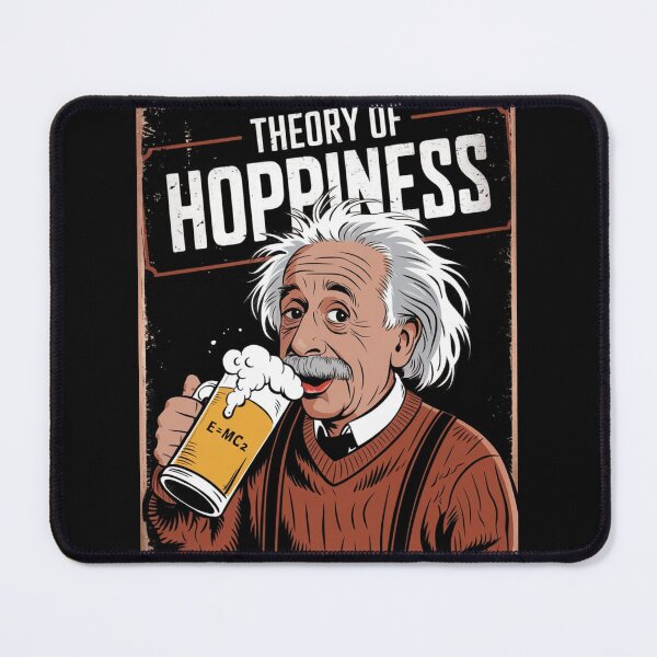 Item preview, albert einstein theory of hoppiness e=mc2 = beer designed and sold by martin max.