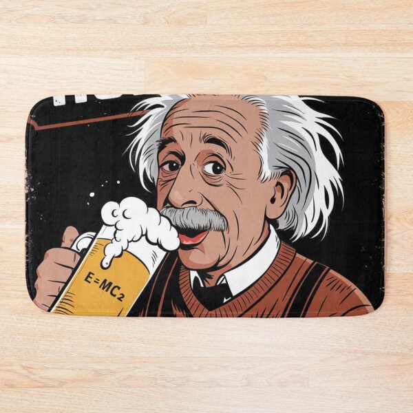 Item preview, albert einstein theory of hoppiness e=mc2 = beer designed and sold by martin max.
