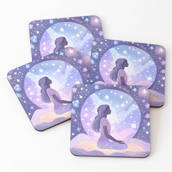Item preview, Meditation and stars designed and sold by NatalieOlan.
