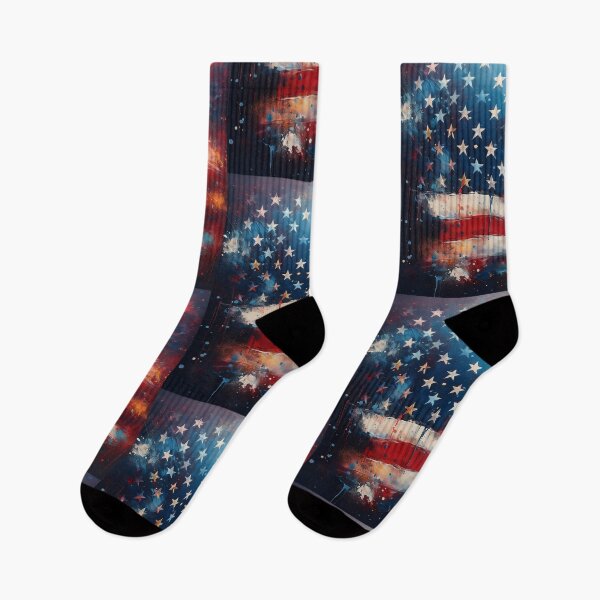 Item preview, USA flag art designed and sold by Andre Faubert.