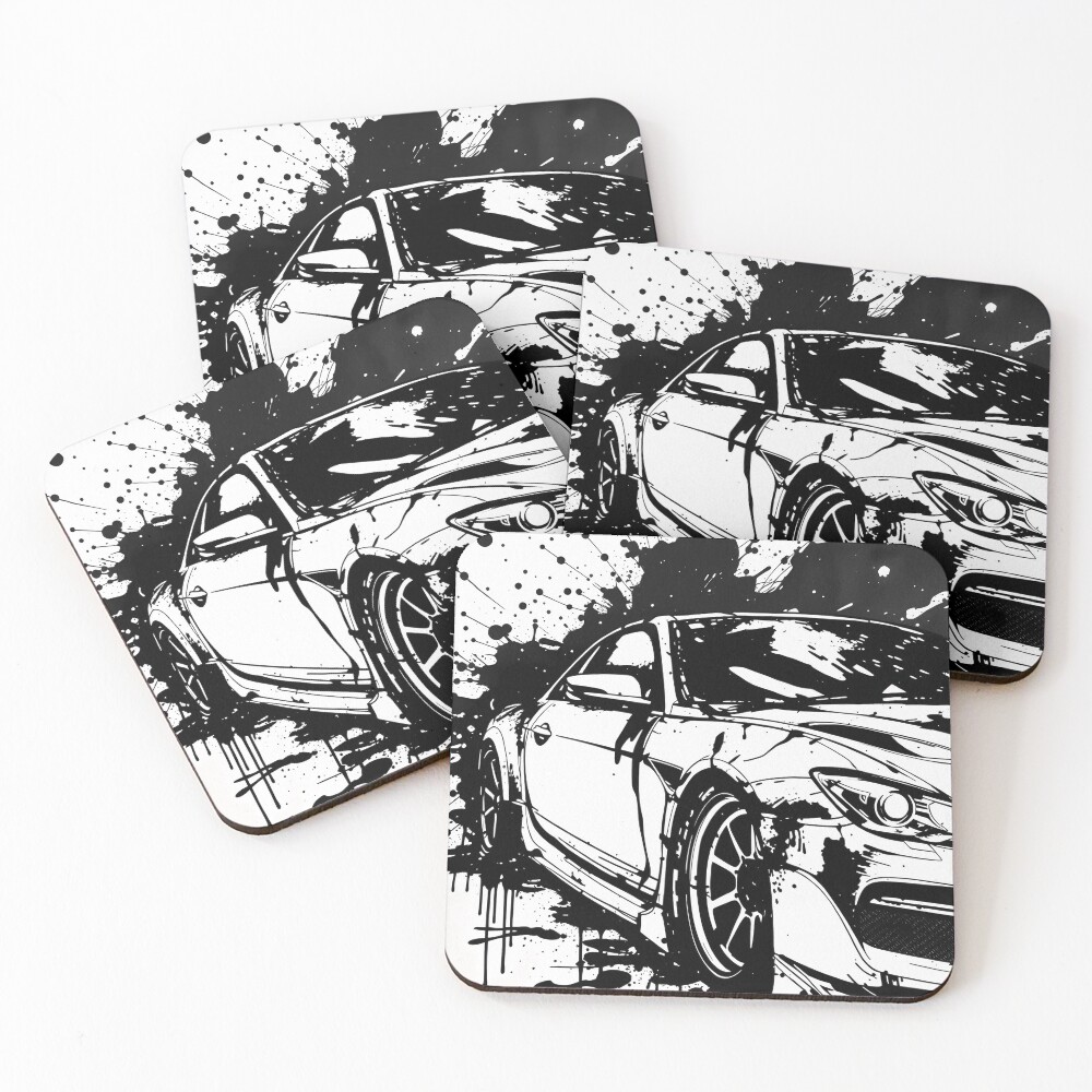 Item preview, Coasters (Set of 4) designed and sold by Inkcept.