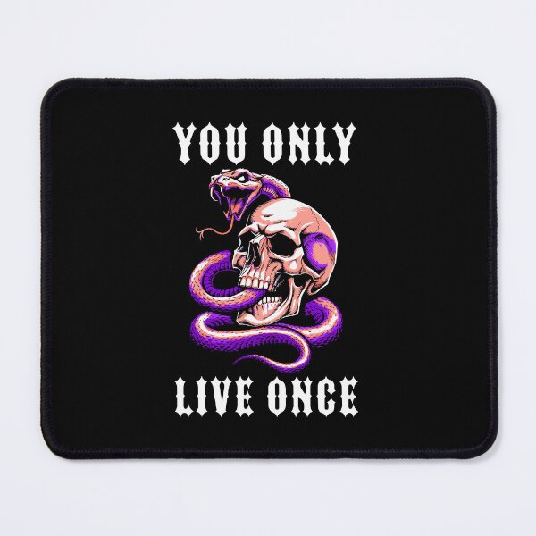 Item preview, You Only Live Once designed and sold by deathanarchy.