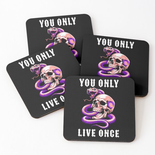 Item preview, You Only Live Once designed and sold by deathanarchy.