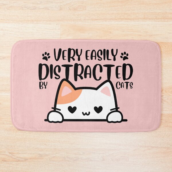 Item preview, Very Easily Distracted By Cats designed and sold by The magic  Yellow bus.