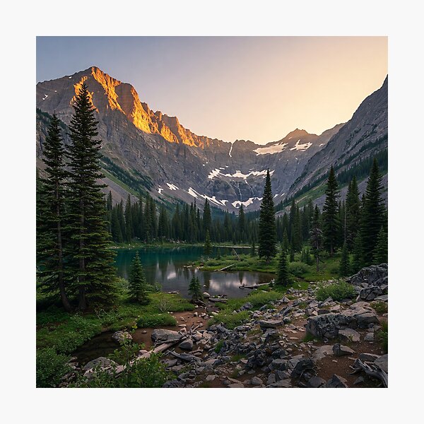 Item preview, Majestic Mountain Scape Scene designed and sold by PBSimmons.
