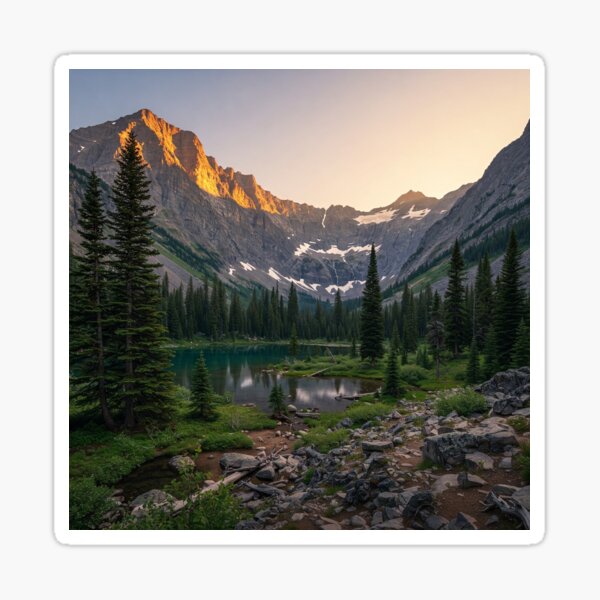 Item preview, Majestic Mountain Scape Scene designed and sold by PBSimmons.
