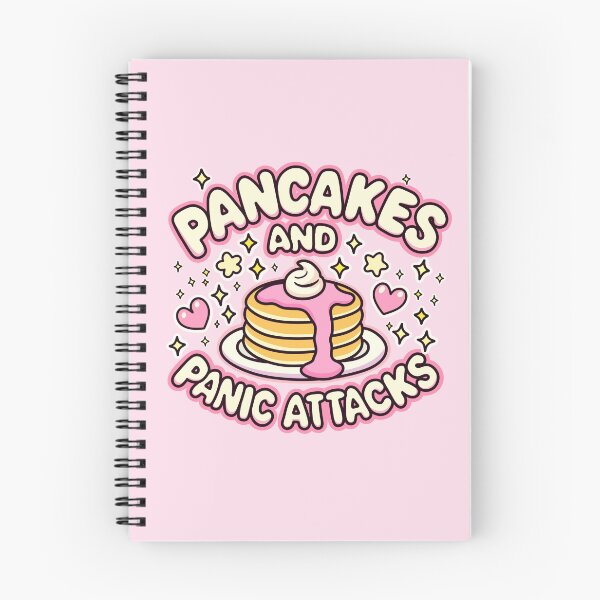 Item preview, Pancakes and Panic Attacks cute mental health kawaii designed and sold by LambieLand.