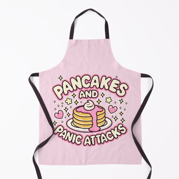 Item preview, Pancakes and Panic Attacks cute mental health kawaii designed and sold by LambieLand.