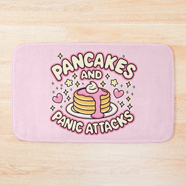 Item preview, Pancakes and Panic Attacks cute mental health kawaii designed and sold by LambieLand.