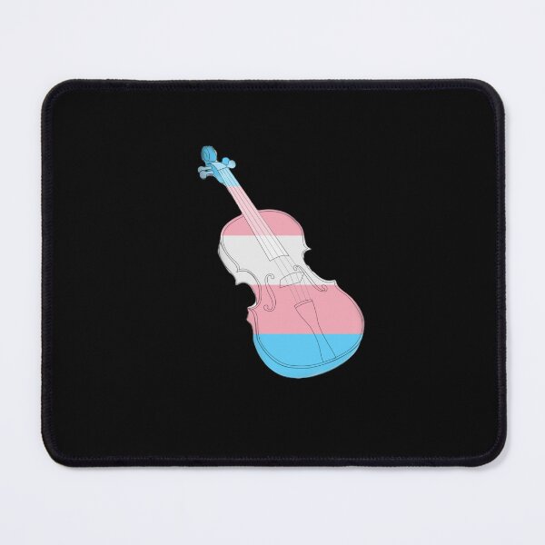Item preview, Musical Trans Flag designed and sold by LoveGrub.