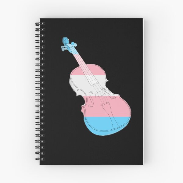Item preview, Musical Trans Flag  designed and sold by LoveGrub.